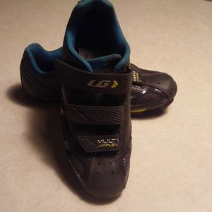 NICE DARK GREY HRS-80 LG GARNEAU CYCLING SHOES WITH MULTI AIRFLEX WOMENS SIZE 7